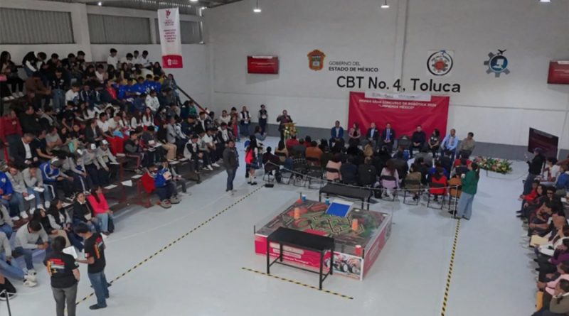 Estudiantes mexiquenses crean robots para promover la sostenibilidad