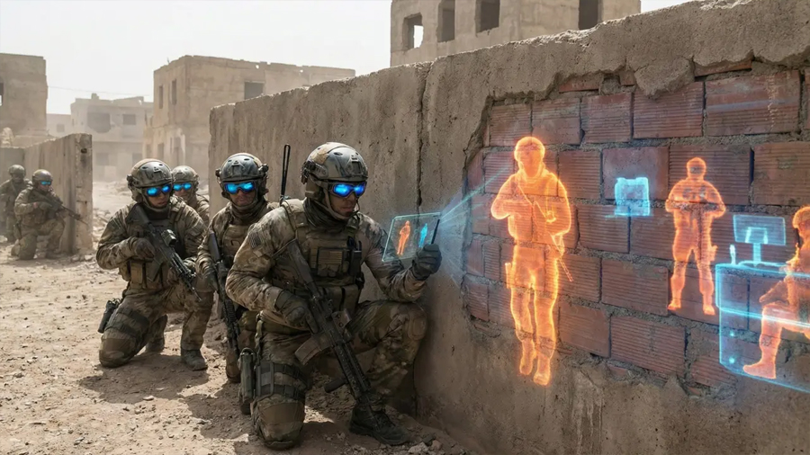 La tecnología X-Ray se hace realidad: los soldados ya pueden ver a través de las paredes