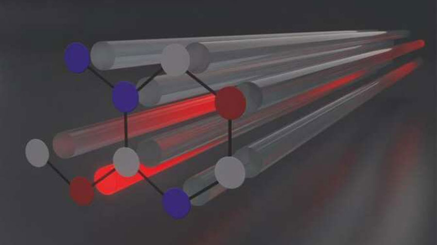 Simetrías ocultas capaces de transferir estados cuánticos