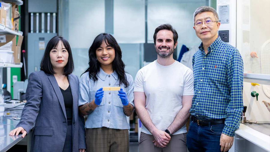Investigadores de Texas desarrollan material de madera que almacena calor y podría reducir el uso de aire acondicionado en edificio